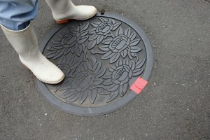 マンホール内の駆除