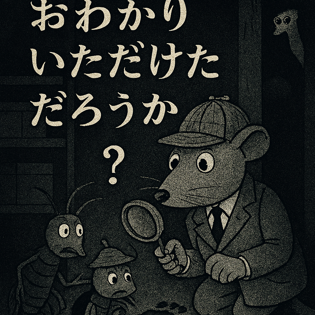 おわかりいただけただろうか。日東防疫㈱公式HPに隠されたメッセージ・・・。