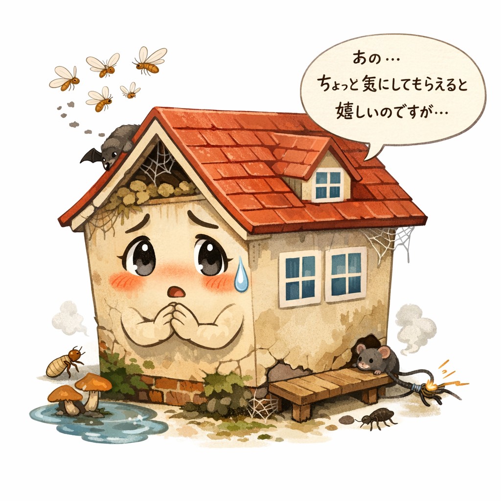 家の未来を守る点検の話。