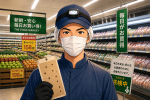 衛生管理が命！スーパーの害虫定期点検！