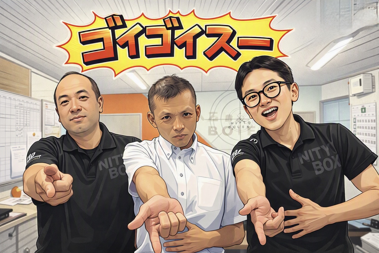 広島営業所新しい風が吹きました！