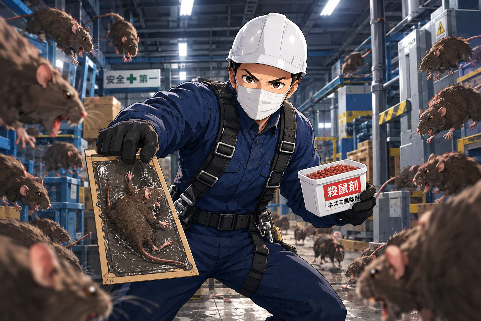工場を守る！ネズミ点検の裏側🐭